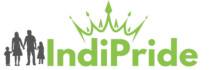 indipride logo green