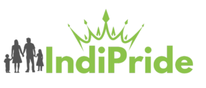 indipride logo green