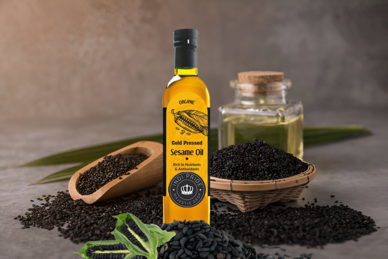 wooden cold pressed sesame oil